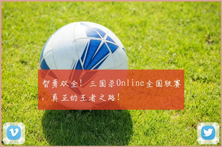 智勇双全！三国杀Online全国联赛，真正的王者之路！